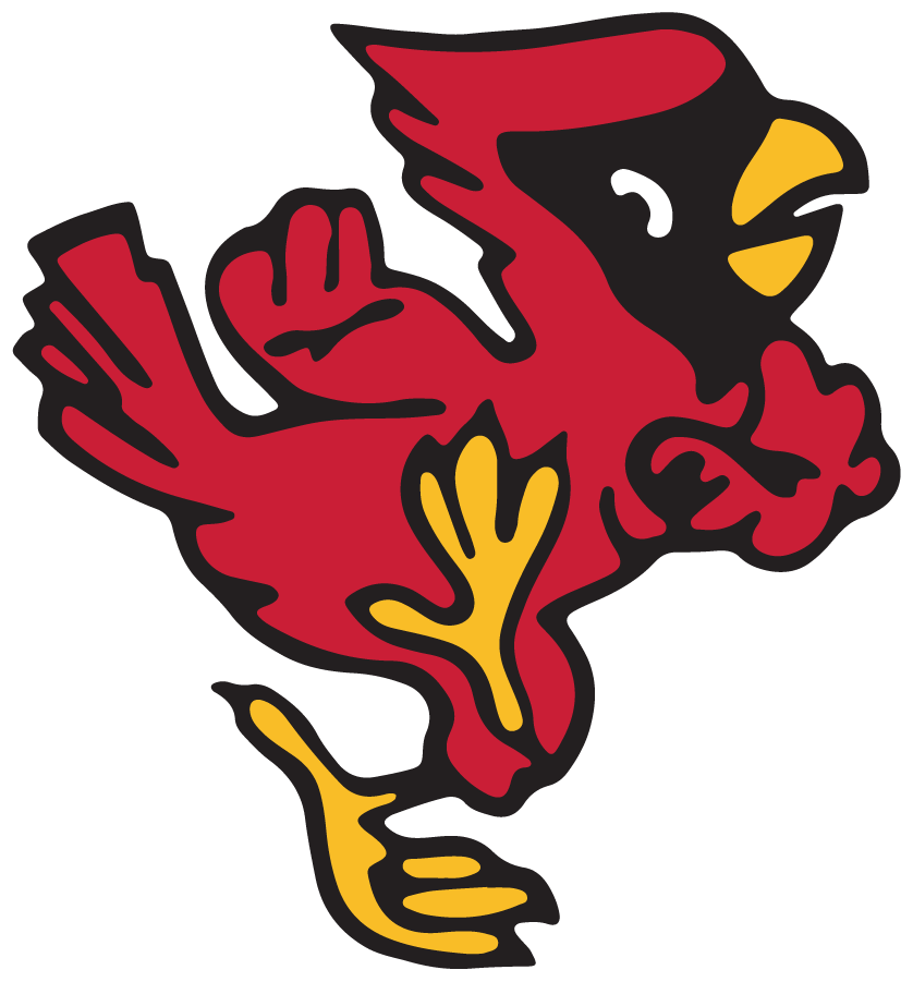 Ball State Cardinals 1965-1990 Primary Logo iron on transfers for clothing